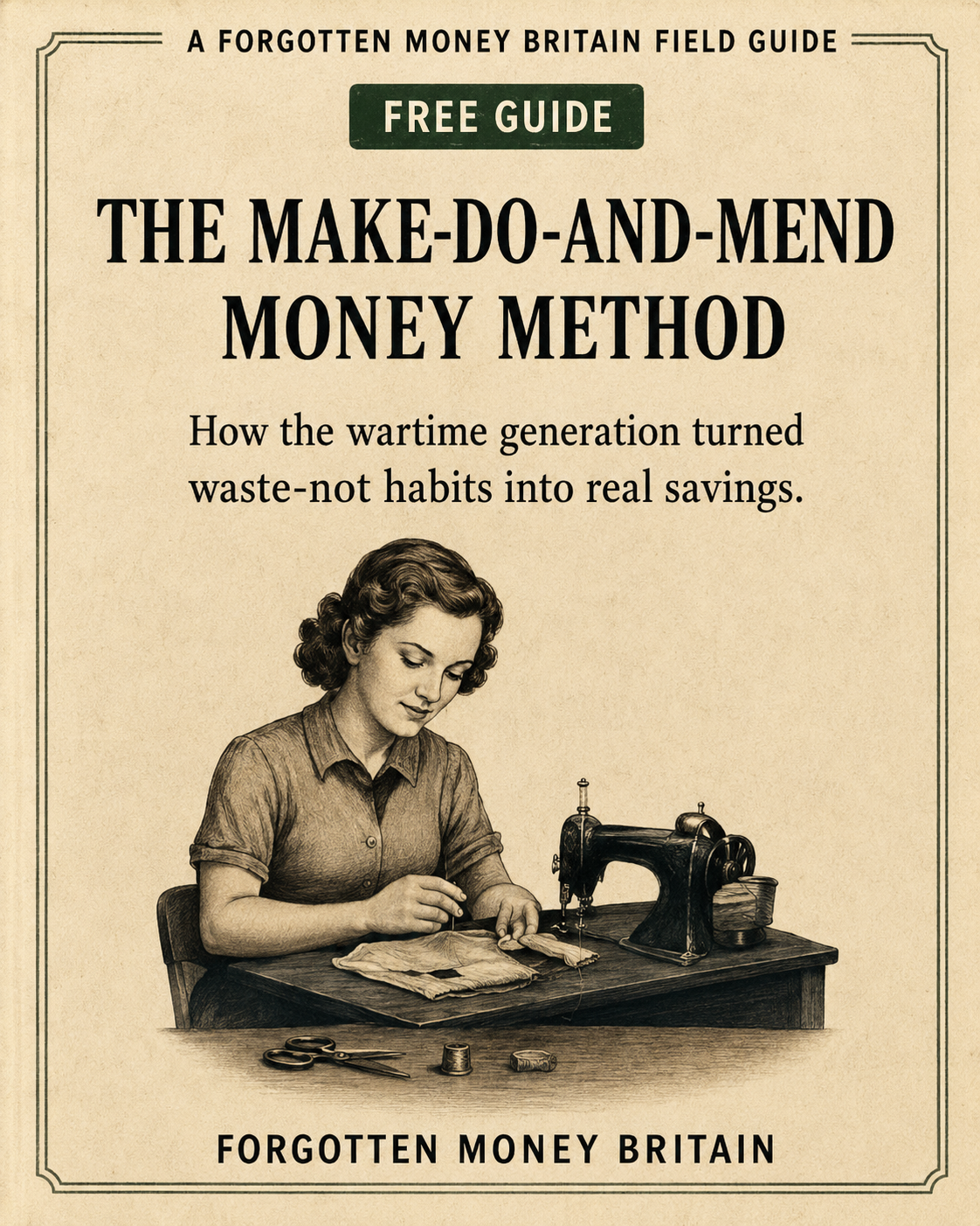 Make-Do-and-Mend Money Method guide cover