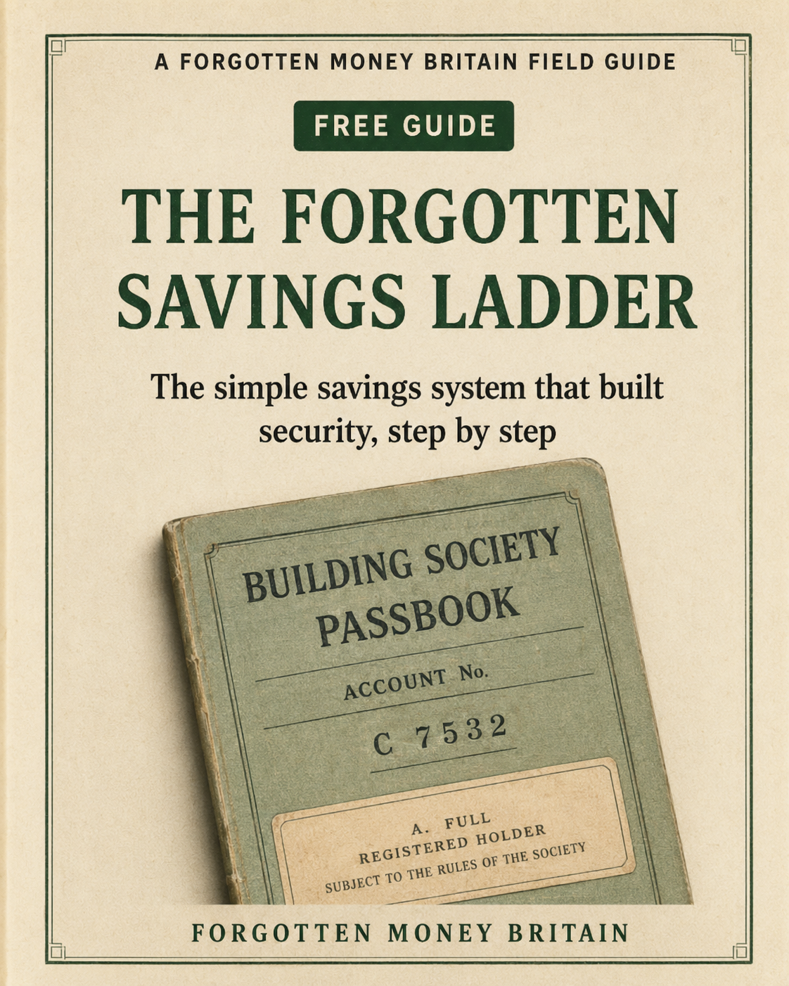 Forgotten Savings Ladder guide cover